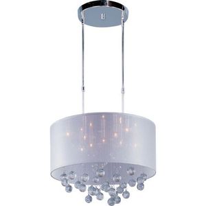 EE22385120PC Veil Drum Pendant Pendant Light - Polished Chrome EE22385120PC Veil Drum Pendant Pendant Light - Polished Chrome