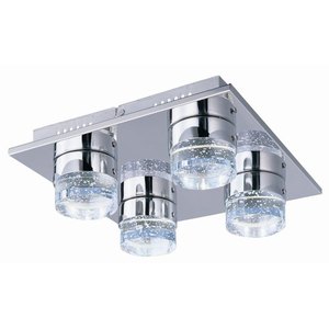 EE2277291PC Fizz IV Flush Mount Ceiling Light - Polished Chrome EE2277291PC Fizz IV Flush Mount Ceiling Light - Polished Chrome