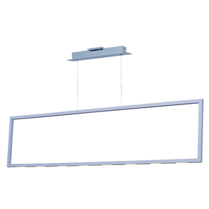 EE22866MW Rhombus Linear Pendant Pendant Light - Matte White EE22866MW Rhombus Linear Pendant Pendant Light - Matte White