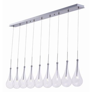 EE2312918PC Larmes Multi Light Pendant Light - Polished Chrome EE2312918PC Larmes Multi Light Pendant Light - Polished Chrome