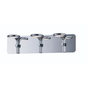 EE24143PC Cobra 3 Bulb Bathroom Lighting - Polished Chrome EE24143PC Cobra 3 Bulb Bathroom Lighting - Polished Chrome