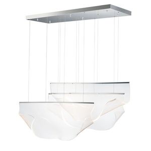 EE24873133PC Rinkle Multi Light Pendant Light - Polished Chrome EE24873133PC Rinkle Multi Light Pendant Light - Polished Chrome
