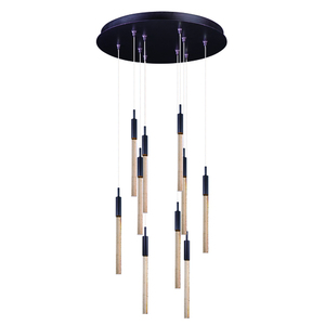 EE32778118BRZ Scepter Multi Light Pendant Light - Anodized Bronze / Yellow EE32778118BRZ Scepter Multi Light Pendant Light - Anodized Bronze / Yellow