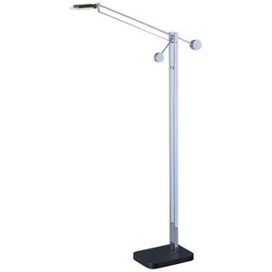 EE41021BKPC Eco-Task Floor Lamp - Black / Polished Chrome EE41021BKPC Eco-Task Floor Lamp - Black / Polished Chrome