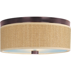 Flush Mount Ceiling Light 14" Width