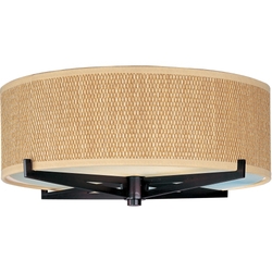 Flush Mount Ceiling Light 16" Width