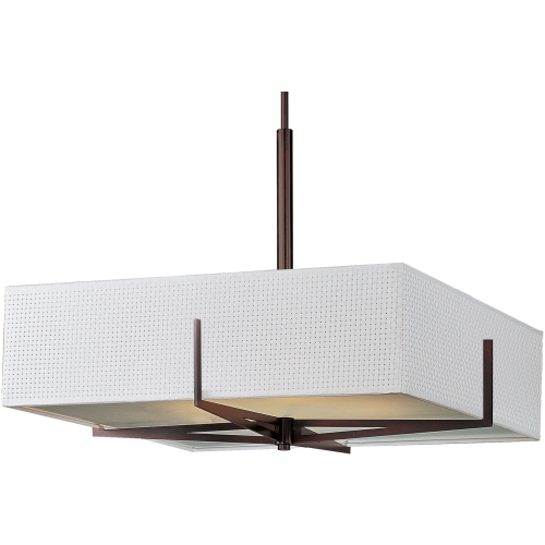 EE95448100OI Elements Down Light Pendant Light - Oil Rubbed Bronze / WhiteWeave EE95448100OI Elements Down Light Pendant Light - Oil Rubbed Bronze / WhiteWeave