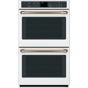 GCTD90DP4MW2 Double Electric Wall Oven - Matte White/Brushed Bronze GCTD90DP4MW2 Double Electric Wall Oven - Matte White/Brushed Bronze