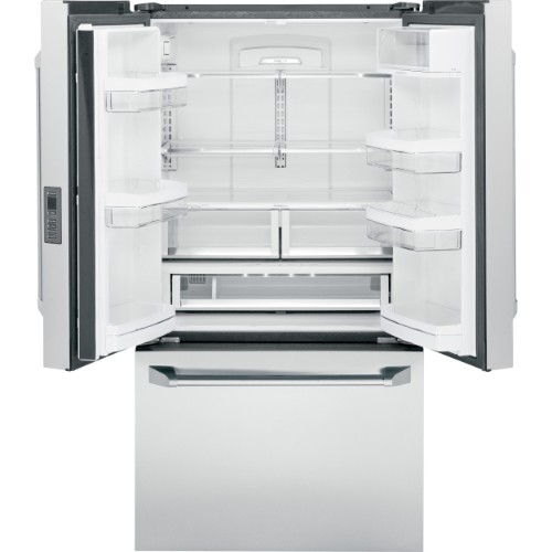 Gzwe23eshss French Door Refrigerator Stainless Steel At