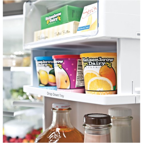 Gzwe23eshss French Door Refrigerator Stainless Steel At