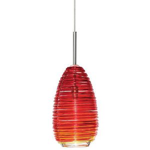 Lhs235rdsc1b50mrl Vortex Pendant Track Lighting Satin Nickel Red Lhs235rdsc1b50mrl Vortex Pendant Track Lighting Satin Nickel Red