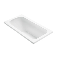 Total Massage Tub 59-1/2'' x 31'' x 21''