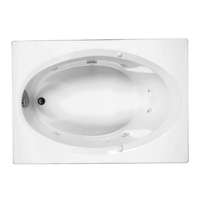 Whirlpool Tub 59-3/4'' x 41-1/2'' x 18-3/4'' Whirlpool Tub 59-3/4'' x 41-1/2'' x 18-3/4''