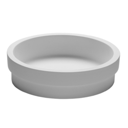 Vessel Style Bathroom Sink 15-7/8'' Diameter x 3-5/8'' Vessel Style Bathroom Sink 15-7/8'' Diameter x 3-5/8''