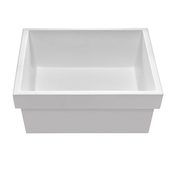 Vessel Style Bathroom Sink 15-3/4'' x 15-3/4'' x 6'' Vessel Style Bathroom Sink 15-3/4'' x 15-3/4'' x 6''