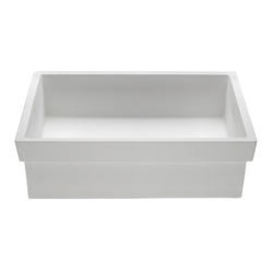 Vessel Style Bathroom Sink 20-3/4'' x 16-1/4''x 6-1/4'' Vessel Style Bathroom Sink 20-3/4'' x 16-1/4''x 6-1/4''