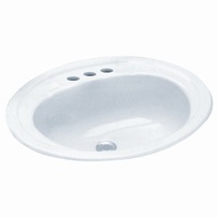 Self-Rimming Bathroom Sink 20 x 17 x 7-1/2 Self-Rimming Bathroom Sink 20 x 17 x 7-1/2