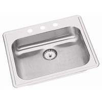 Single Bowl Sinks 25 x 21-1/4 x 5-3/8 Single Bowl Sinks 25 x 21-1/4 x 5-3/8