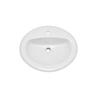 Self-Rimming Bathroom Sink 20-1/2 x 17-1/2 x 7-5/8 Self-Rimming Bathroom Sink 20-1/2 x 17-1/2 x 7-5/8