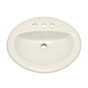 PF20174BS Rockaway Self Rimming Bathroom Sink - Biscuit PF20174BS Rockaway Self Rimming Bathroom Sink - Biscuit