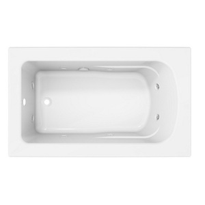 PFWPLUSA6036NWH Lansford 60'' x 36'' Whirlpool Bath - White PFWPLUSA6036NWH Lansford 60'' x 36'' Whirlpool Bath - White