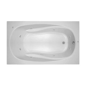 PFW7242WH Lansford 72" x 42" Whirlpool Bath - White PFW7242WH Lansford 72" x 42" Whirlpool Bath - White