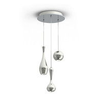 Multi Light Pendant 17" Width Multi Light Pendant 17" Width