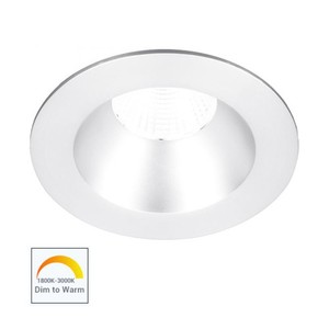 WR3BRDFWDWT Oculux Warm Dim 3'' Trim Kit Recessed Lighting - White WR3BRDFWDWT Oculux Warm Dim 3'' Trim Kit Recessed Lighting - White