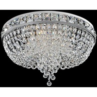 Flush Mount Ceiling Light 18" Width