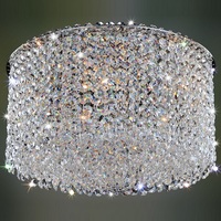 Flush Mount Ceiling Light 14" Width