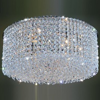 Flush Mount Ceiling Light 18" Width