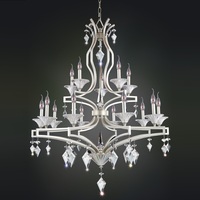 Large Foyer Chandelier 38" Width