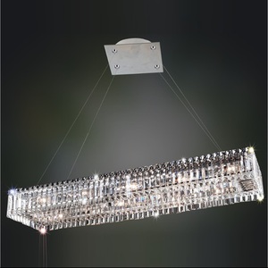 A11709010FR001 Baugette Linear Pendant Pendant Light - Chrome A11709010FR001 Baugette Linear Pendant Pendant Light - Chrome
