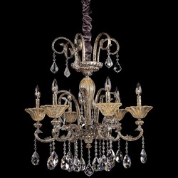 Mid Sized Chandelier 26-1/4" Width Mid Sized Chandelier 26-1/4" Width