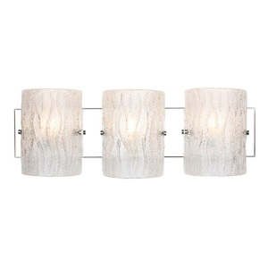 VAC1103 Brilliance 3 Bulb Bathroom Lighting - Chrome VAC1103 Brilliance 3 Bulb Bathroom Lighting - Chrome