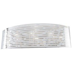 VAC1203 Dashing 3 Bulb Bathroom Lighting - Polished Stainless Steel VAC1203 Dashing 3 Bulb Bathroom Lighting - Polished Stainless Steel