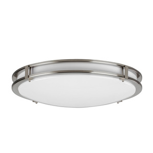 ACAF142400L27D1 Carlisle Flush Mount Ceiling Light - Satin Nickel ACAF142400L27D1 Carlisle Flush Mount Ceiling Light - Satin Nickel