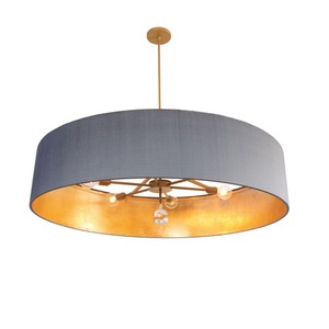 ASSTEP01MBBB204LG Stella Down Light Pendant Light - Brushed Brass/Cornflower Blue ASSTEP01MBBB204LG Stella Down Light Pendant Light - Brushed Brass/Cornflower Blue