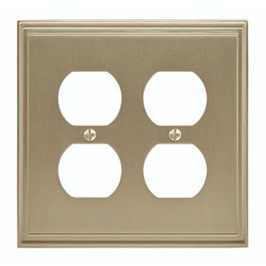 ABP36523BBZ Mulholland Outlet Plate Switch Plate - Golden Champagne ABP36523BBZ Mulholland Outlet Plate Switch Plate - Golden Champagne