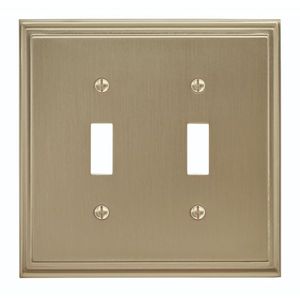 ABP36515BBZ Mulholland Switch Plate Switch Plate - Golden Champagne ABP36515BBZ Mulholland Switch Plate Switch Plate - Golden Champagne