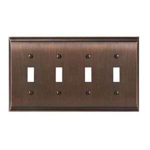 ABP36503ORB Candler Switch Plate Switch Plate - Oil Rubbed Bronze ABP36503ORB Candler Switch Plate Switch Plate - Oil Rubbed Bronze