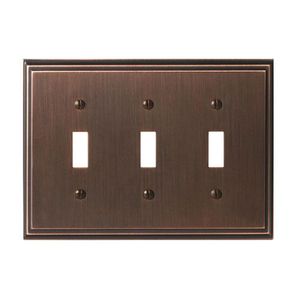 ABP36516ORB Mulholland Switch Plate Switch Plate - Oil Rubbed Bronze ABP36516ORB Mulholland Switch Plate Switch Plate - Oil Rubbed Bronze