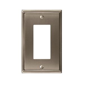 ABP36518G10 Mulholland Switch Plate Switch Plate - Satin Nickel ABP36518G10 Mulholland Switch Plate Switch Plate - Satin Nickel