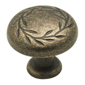 ABP1581R2 Nature'S Splendor Knob Knob - Weathered Brass ABP1581R2 Nature'S Splendor Knob Knob - Weathered Brass