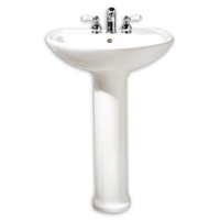 Pedestal Bathroom Sink 24-1/2'' x 20'' x 35'' Pedestal Bathroom Sink 24-1/2'' x 20'' x 35''