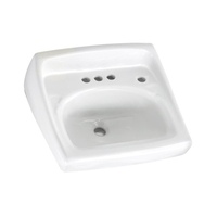 Wall Hung Bathroom Sink 20-1/4 x 18-1/4 x 12-1/8 Wall Hung Bathroom Sink 20-1/4 x 18-1/4 x 12-1/8