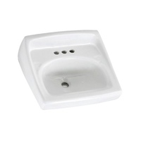 Wall Hung Bathroom Sink 20-1/2 x 18-1/4 x 12-1/8 Wall Hung Bathroom Sink 20-1/2 x 18-1/4 x 12-1/8
