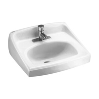 Wall Hung Bathroom Sink 20-1/2 x 18-1/4 x 12-1/8 Wall Hung Bathroom Sink 20-1/2 x 18-1/4 x 12-1/8