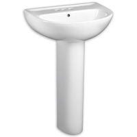 Pedestal Bathroom Sink 22'' x 17-1/2'' x 34-1/4'' Pedestal Bathroom Sink 22'' x 17-1/2'' x 34-1/4''