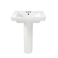 Pedestal Bathroom Sink 24'' x 19'' x 35-1/2'' Pedestal Bathroom Sink 24'' x 19'' x 35-1/2''